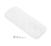 ELAYARD 1 caja Caja de Compartimentos con Perlas Planas para Arte de Uñas Encantos de Media Luna para Decoración Profesional Bodas y Fiestas Diseño Seguro y Duradero para DIY Nail Art