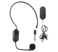 ELAYARD 1 Set Micrófono Inalámbrico Auriculares, Sistema de Amplificación para Profesores y Escenarios, Tecnología 5.0, Diseño Cómodo para Clases y Presentaciones