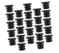 ELAYARD 100 Piezas Tapón De Plástico Redondo De Tapa De Extremo para Patas De Muebles Inserto para Patas De Muebles Tapón Redondo Tapones De Plástico para Uso