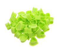 ELAYARD 100 Piezas Unidades de Tapones de para Silicona con Base Antideslizante Diseño Forma de Portadores de Prácticos para Principiantes y Profesionales Suministros para Tatuar Seguros y