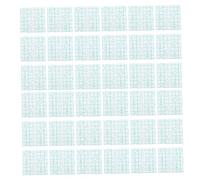 ELAYARD 100piezas Paletas De Mano Para Maquillaje Adhesivas y Resistentes Al Agua Placas Para Mezcla De Base Líquida y Sombra Cosméticas Desechables Portátiles Para Niñas y Adolescentes