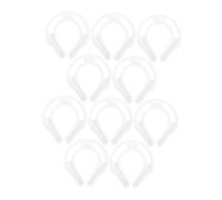 ELAYARD 10Piezas Tope de Puerta Antipinzamientos Grueso para Bebés y Niño Niña Protector de Dedos de Plástico Seguridad Infantil para Puertas y Ventanas Color