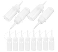 ELAYARD 12 Piezas Botellas de Pe Boca Puntiaguda para Tinte de Cabello Botella para Tinte de Cabello el Cabelludo