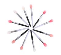 ELAYARD 12 piezas Cepillo de Labios de Silicona Aplicador Pequeño para Maquillaje Labial y Mascarilla Cosmética Compacto y Fácil de Limpiar para Retoques Portátiles