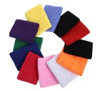 ELAYARD 12 Piezas Mangas Deportivas Transpirables Muñequeras Resistentes Protectoras para Muñeca Uso Diario Hombre Mujer