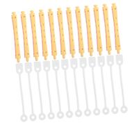 ELAYARD 12 piezas Rizadores Flexibles para Pelo Corto Varillas Permanentes de Plástico Ligeras y Portátiles Herramientas Prácticas para Rizar y Moldear el Cabello Casa y Viajes