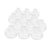 ELAYARD 12 piezas Tapones de Botella Forma de T de Reutilizables Sellado Seguro para Vino y Cerveza Tapones Vidrio Resistentes y Flexibles para Mantener Bebidas