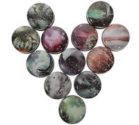 ELAYARD 12 Tarros Redondos de Hojalata Vintage para Hacer Velas, Kit para Hacer Velas Artesanales, Ligeros y Fáciles de Transportar, Ideales para Organizar Pequeños Varios Estilos