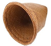 ELAYARD 1Pieza Cesta de Residuos Tejida Mano de Bote de Basura para Oficina Papelera Sin Tapa y Resistente al Agua para Dormitorio Cocina y