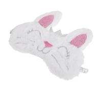 ELAYARD 1pieza De Sueño De Conejo De Peluche Para Tapa Ojos y Transpirable Para Viajes y Sueños Reparadores Bloqueo Total De Luz Diseño Atractivo y Cómodo