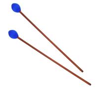 ELAYARD 2 piezas Baquetas para Marimba de Madera de Alta Estabilidad Cabezal Medio de Oliva Mallets de Percusión Duraderos para Tambor de Lengua y Xilófono Acabado Pulido Color Aleatorio