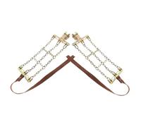 ELAYARD 2 piezas Cadenas Antideslizantes de Acero para Neumáticos Kit Instalación Rápida Seguridad Nieve y Hielo para Coches Suv y Camiones