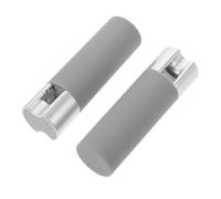 ELAYARD 2 Piezas Contrapesos de Cordón para Persianas Verticales Pesos de Cortina Antirruido de Plástico Gris para Estores Enrollables Accesorios de Cortinas Resistentes al Viento