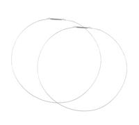 ELAYARD 2 Piezas De Ajuste Universal De Acero Inoxidable para Puerta De Lavadora De Tambor, Anillo De Goma, 40cm Abrazadera para Arandela, Bota, Anillo De RetencióN, Pieza De Repuesto, Plateado