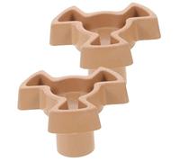 ELAYARD 2 piezas Eje de Repuesto para Microondas Soporte Duradero para Plato Giratorio Acople Estable y Resistente Instalación Sencilla sin Herramientas Compatible con Modelos Egef-sr