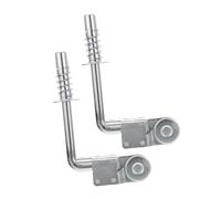 ELAYARD 2 Piezas Elevadores de Muebles de Hierro con Doble Oreja Reguladores de Reposacabezas para Sofá Conectores Modulares Resistentes y Duraderos para Elevar y Fijar Muebles