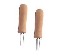 ELAYARD 2 piezas Extensor para Rollo de Moxa con Aguja Afilada y Mango de Madera Herramienta Duradera para Terapia de Moxibustión Portátil Soporte para Quemador de Moxa para Uso Completo