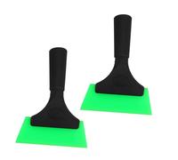 ELAYARD 2 Piezas Raspadores de Película para Coche con Mango Ergonómico Herramienta Duradera para Envoltura de Vinilo Limpiador Suave para Automóviles y Vidrio Versátil Parabrisas y