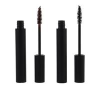 ELAYARD 2 Unidades de Tinte Temporal para Barba y Cejas Hombre Resistente al Agua Color Negro y Marrón Pincel para Aplicación Precisa Cuidado Rápido para Bigote y Vello Facial Uso