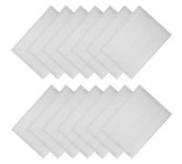 ELAYARD 20 Hojas Etiquetas Rectangulares Impermeables para Impresora Pegatinas Adhesivas Blanco para Clasificación y Organización de Archivos Etiquetas de Nombre y Dirección para Oficina y