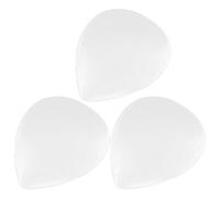 ELAYARD 3 Piezas Almohadillas de Silicona para Partes Íntimas de Mujer, 3 Unidades, Semi-Transparente en Forma de Gota, Reutilizables para Trajes de Baño, Ropa Interior y Pantalones de