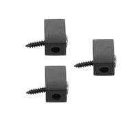 ELAYARD 3 Piezas Headless Guitar String Locking Nut Brass Replacement For Electric Bass Acoustic Guitars Anti-slip Bridge Retainer For Stable Tuning And Easy Installation