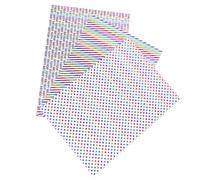 ELAYARD 3 rollos Papel de para Cumpleaños con Coloridos Resistentes para Festivales y Fiestas Papel de Embalaje Decorativo para Envolver con Motivos Alegres