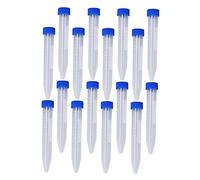 ELAYARD 30 piezas Tubo Tapas de de Tubos de Transparentes para Laboratorio para Biología Molecular y Química