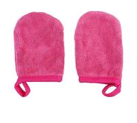 ELAYARD 3piezas Guantes De Limpieza Facial De Suave Para Desmaquillar y Cuidar La Piel Reutilizables y Lavables Suaves y Eficaces Para Limpieza Cutis Diaria