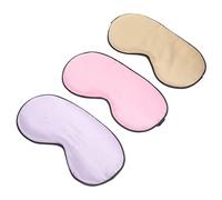 ELAYARD 3piezas Máscara para Dormir Antifaces de Viaje Cómodos Ojos Color Random para Viajes Siestas y Noches de Descanso Color Aleatorio