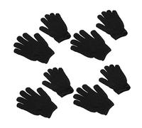 ELAYARD 4 Guantes Exfoliantes de Baño para Cuerpo Herramientas de Limpieza Profunda para Muerta Guantes de Masaje para Espalda Diseño Ergonómico y Función de Exfoliación para Cuello