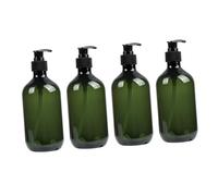 ELAYARD 4 Piezas Botellas de Almacenamiento Recargables de Antiolor y Prueba de Fugas de Unidades Verdes para Hotel y Viaje