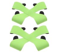 ELAYARD 4 Piezas Diadema de Natación de Neopreno Talla L Verde, 4 Piezas, Protección Auditiva Ajustable para Nadadores, Banda Deportiva para Piscina, Ducha y Actividades Acuáticas