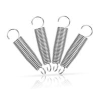 ELAYARD 4 piezas Muelle para Pedal de Tambor Resistente Gancho para Pedal de Bombo Muelles de Tensión Duraderos para Batería Accesorios Fáciles de Instalar Alta Elasticidad