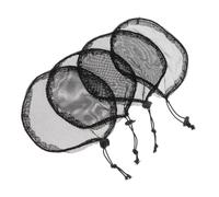 ELAYARD 4 piezas Redes Elásticas para Moño y Coleta Gorros para Peluca Suaves y Transpirables Accesorios Sencillos para Peinados con Trenzas y Tocados