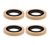 ELAYARD 4 Rollos Bandas para Billetes de Banco Resistentes y Claras de Correas de Papel para Envolver Dinero Compatibles con Máquinas y Uso Manual Organización para Bancos y Hogar