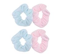 ELAYARD 4piezas Microfibra Pelo Absorbente Gomas Para Secar El Cabello Gomas Elásticas Pelo Para Gimnasio y Deportes