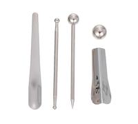 ELAYARD 5 Piezas Herramientas para Reparar Juntas de Suelo y Espátula de Pegamento, Kit de Acabado Raspador para Eliminación, Adecuado de Baldosas en Baño y Cocina