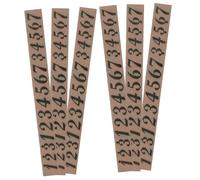 ELAYARD 6 hojas Pegatinas para de Lengua Notas de Calcomanías Prácticas para Aprendizaje Rápido Adhesivas para Instrumento Etéreo Ayuda Práctica Musical