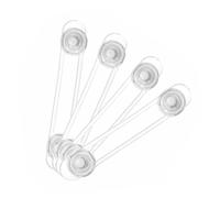 ELAYARD 8 Cierres de Seguridad Transparentes para Bebés Correa Suave de 165 CM Adhesivos Resistentes a Prueba Armarios Cajones y Electrodomésticos Protección Infantil Multifuncional