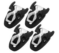 ELAYARD Accesorio para Patines en Línea, Kit de 4 Hebillas Tornillos, Cierre Metálico para Correas, Adecuado para Adultos en Patinaje Recreativo