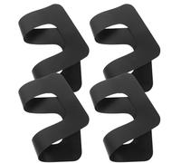 ELAYARD Adaptador de Parche para Conector de Caja de Aleta de 9 Pulgadas 4 Piezas Base Desmontable de PVC Resistente para Reparación y Refuerzo de Ranura de Aleta Central Sup