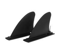 ELAYARD Aletas de Repuesto para Kayak y Paddle Surf, Juego 2 Piezas 4.5 Pulgadas, Divisor de Agua en PVC, Estabilidad Mejorada para Aguas Poco Profundas y Tabla de Surf Hinchable