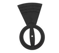 ELAYARD Almohadilla Protege Platillos de Silenciador para Batería de Goma Negra y Minimiza Nivel de Sonido para Práctica de Batería