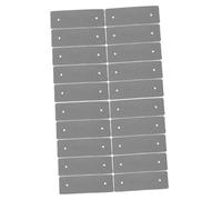 ELAYARD Almohadilla Térmica para Rizadores de Calor 20 Unidades 104 X 36 CM Láminas Aislantes Reutilizables para Permanente de Salón Protección contra Calor para Peluquería Profesional