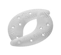 ELAYARD Almohadillas Metálicas con Diseño Antideslizante Placas de Hierro Resistentes y Tornillos Incluidos para Reparar Talón de Botas y Zapatillas de Hombre