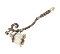 ELAYARD Apagavelas Doméstico Mango Largo 16x6x3,5 Cm de Metal Resistente Extintor de Velas Seguro para Aromaterapia y Hogar Decoración Vintage Práctico y Portátil para Apagar Mechas