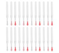 ELAYARD Aplicadores de Labios de Silicona 60 Unidades con Tapa Pinceles Reutilizables para Bálsamo y Brillo Labial Herramienta Portátil de Maquillaje para Labios y Retoques Diarios