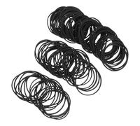 ELAYARD Bandas Elásticas Negras de Alta Resistencia Diámetro 4 CM 1600 Unidades Gruesas y Anchas para Organización Embalaje Papelería y Oficina Flexibles y Duraderas Uso