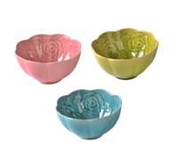 ELAYARD Bandeja De Cerámica Para Aceite Esencial Bowl Facial 3 Unids Estética Spa Supplies